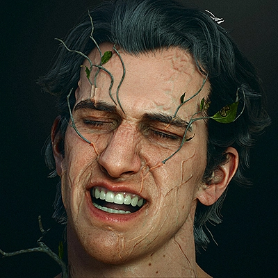 Organ & Hair 3d models