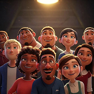 Many People 3d models