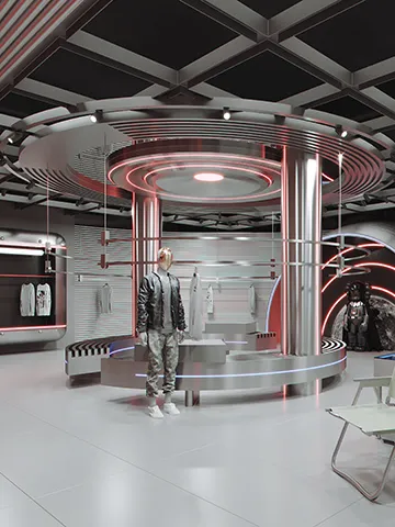 Clothing Store 3d models