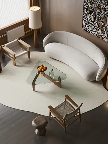Sofa Tea Table Set 3d models
