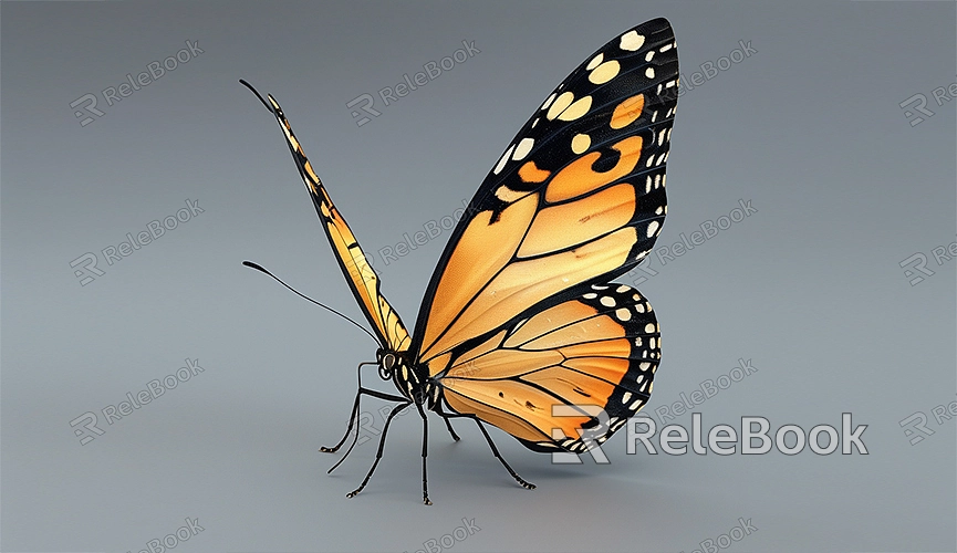 How to Make a 3D Butterfly Model