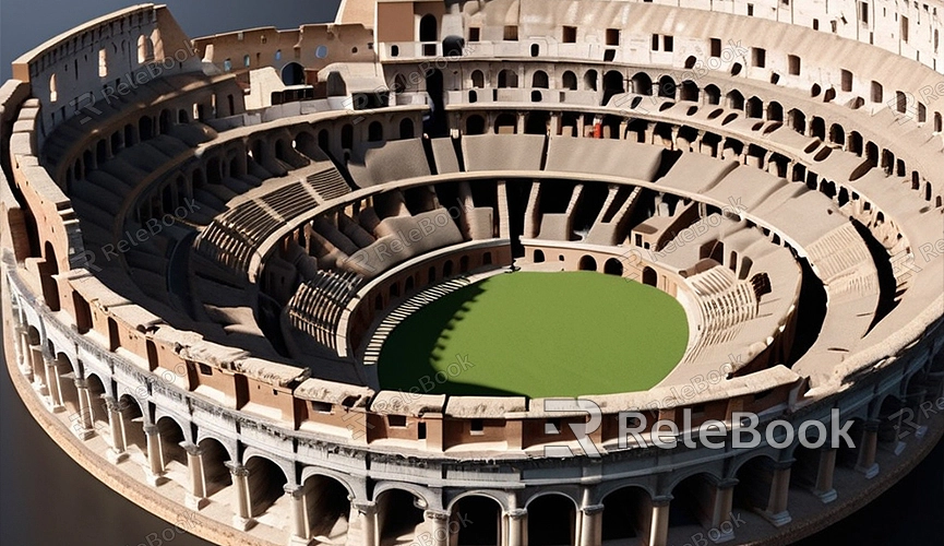 How to Make a 3D Colosseum Model