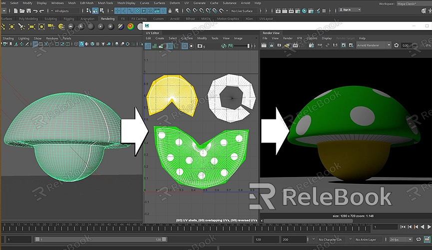 How to Fix Distorted UV Maps in Maya