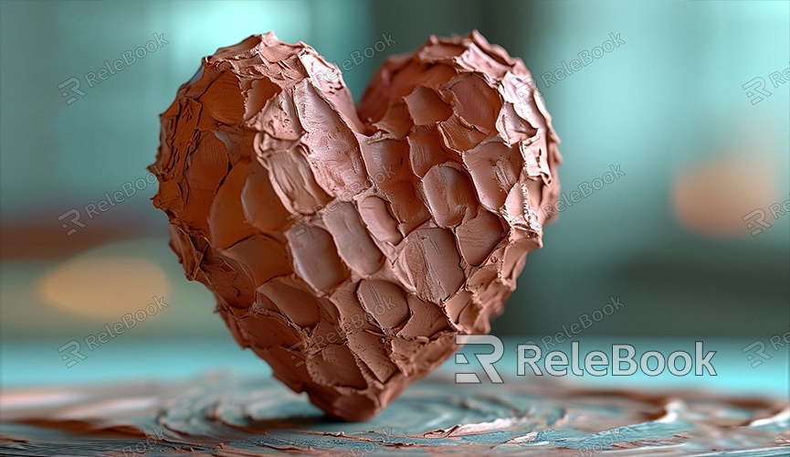 How to Make a 3D Heart Model Out of Clay-2