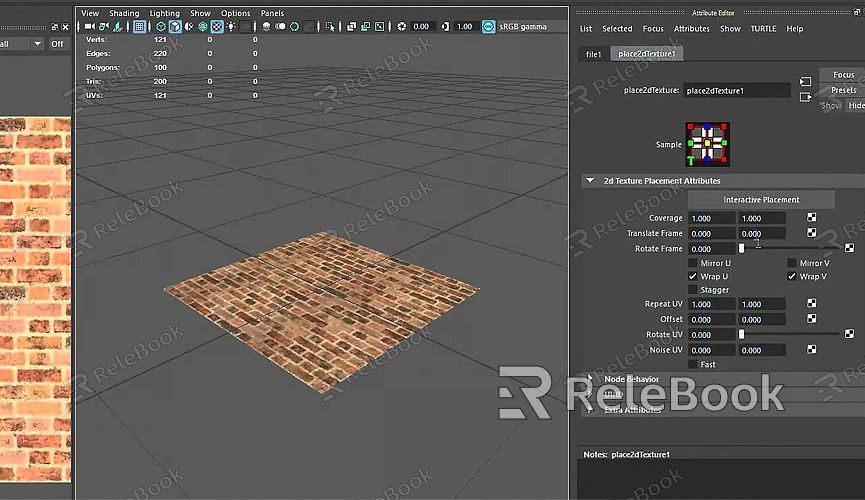 How to Apply 3D Texture in Maya