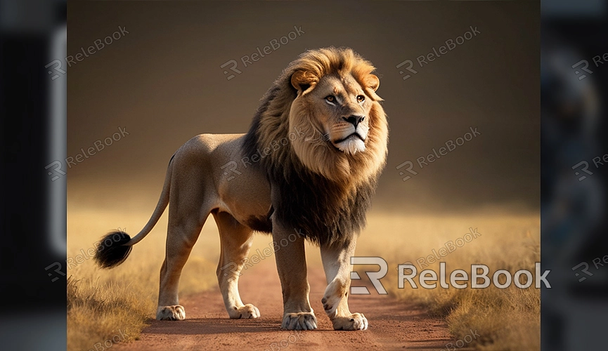 How to Make a 3D Lion Model