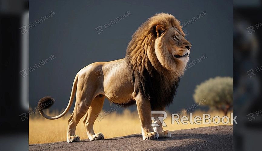 How to Make a 3D Lion Model-1