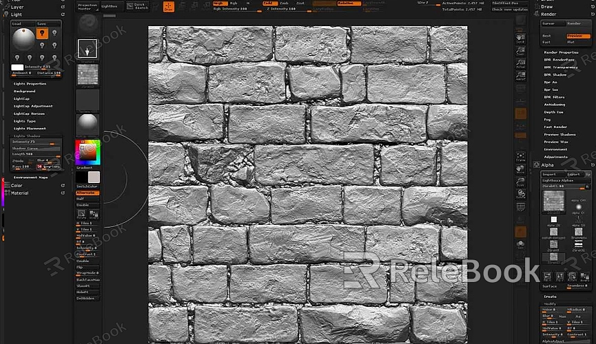 How to Use 3D Textures in ZBrush