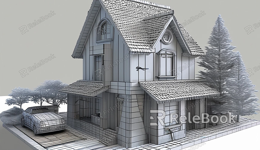 How to make 3d model sketchup