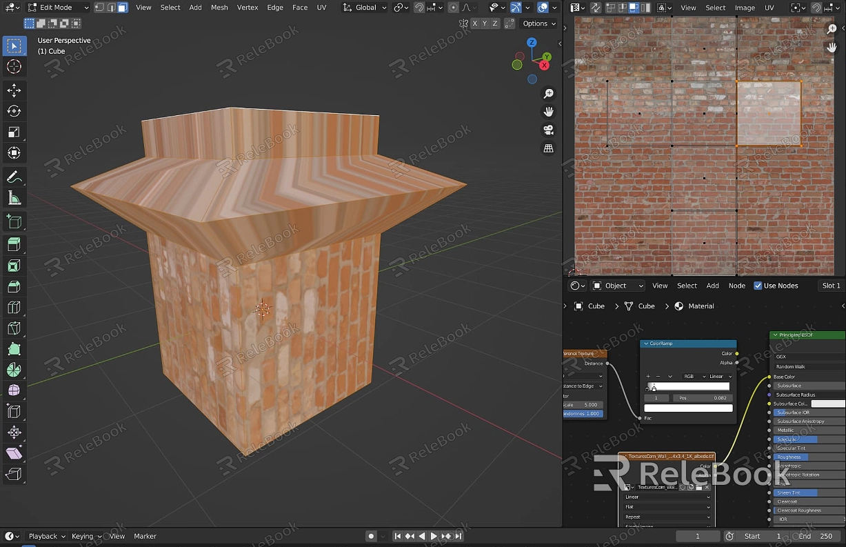 Make a Texture Map in Blender