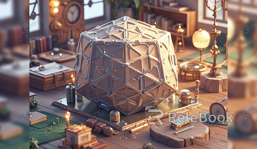 How to Make Icosahedron 3D Model