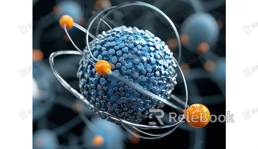 How to make a 3d model of oxygen atom-2