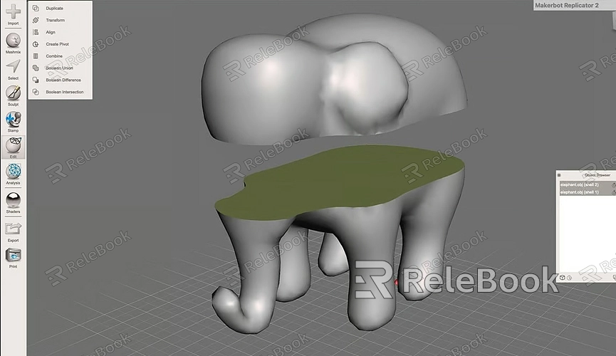 How to Split 3D Models in Maya