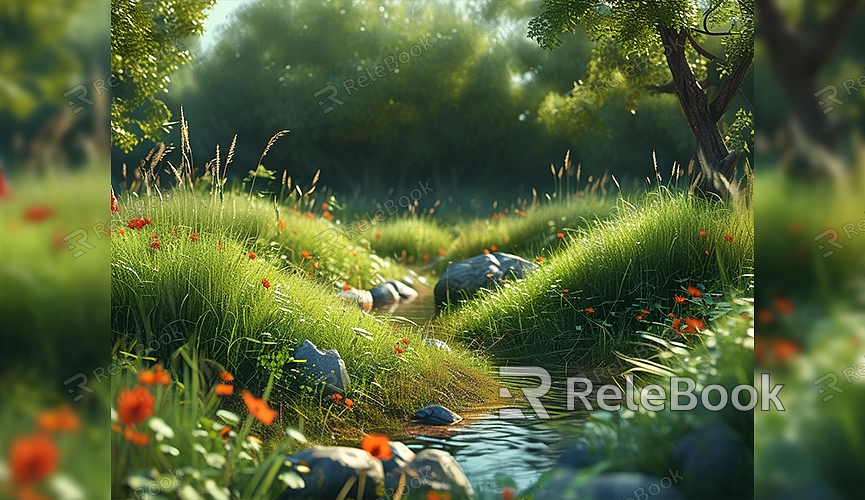 How to render environment in blender