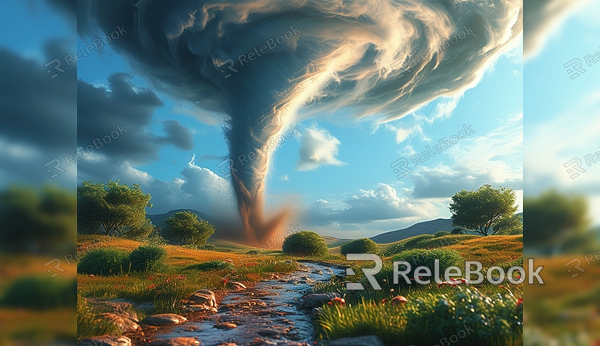 How to Make a 3D Tornado Model in Blender