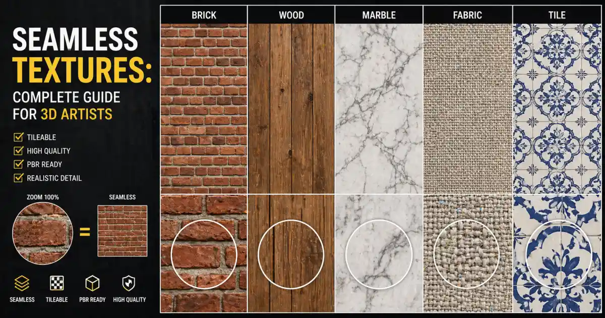 Seamless Textures: Complete Guide for 3D Artists