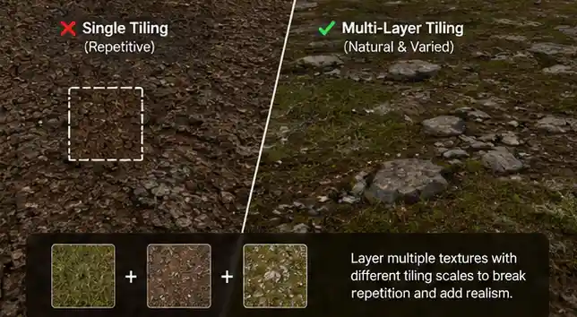 Texture Resolution and Tiling Best Practices for Large Environments