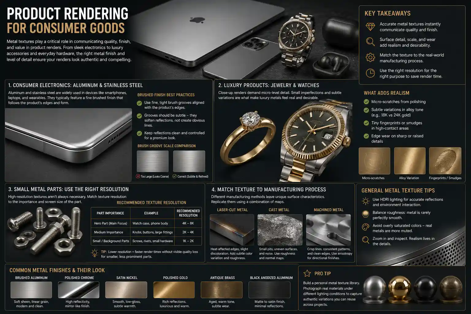 Product Rendering for Consumer Goods