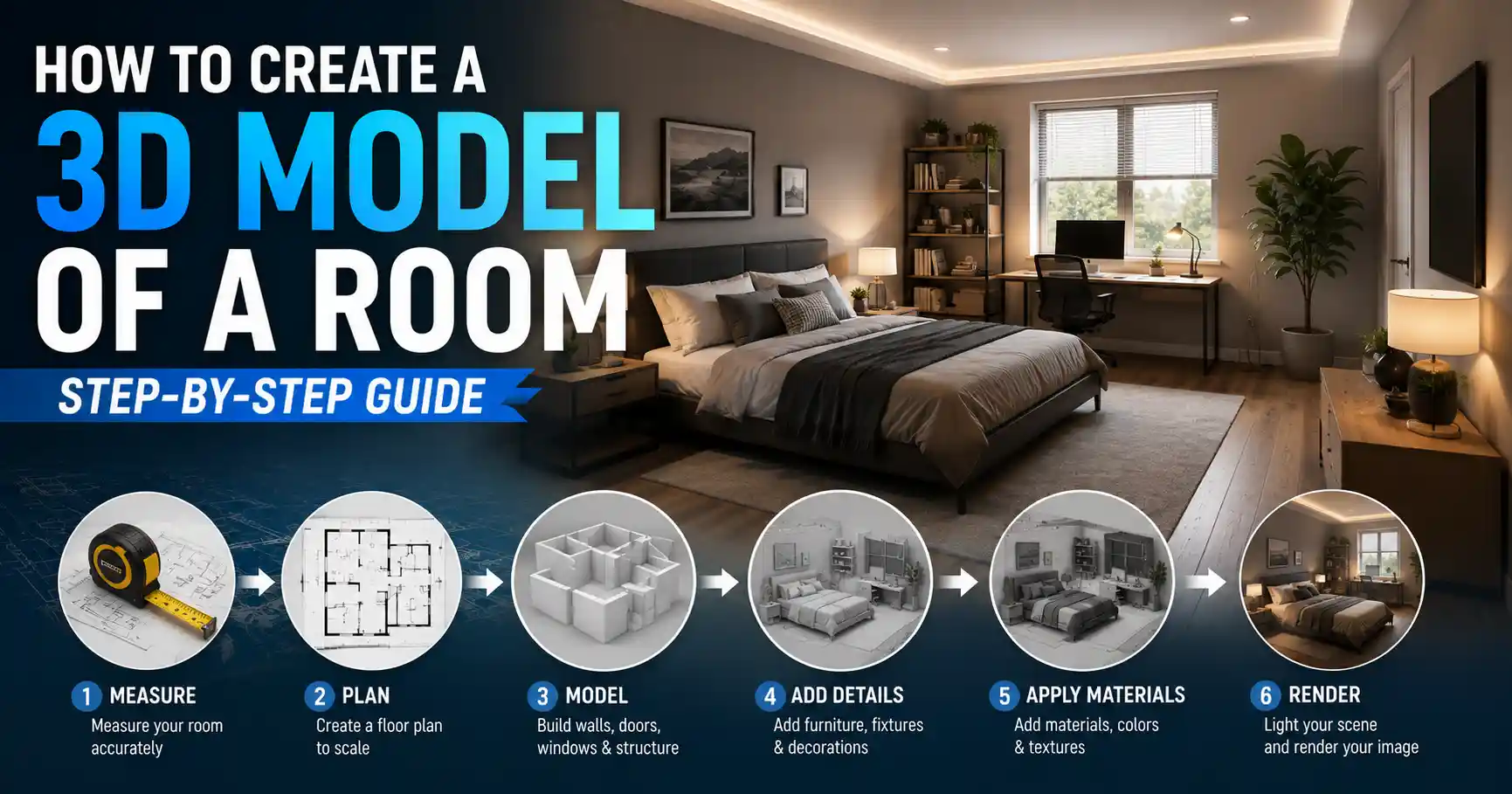 How to Create a 3D Model of a Room: A Step-by-Step Guide