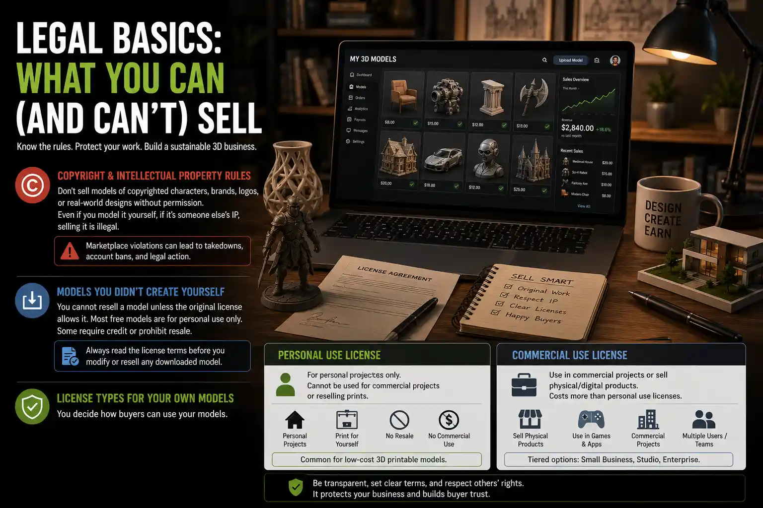 Legal Basics: What You Can (and Can&rsquo;t) Sell