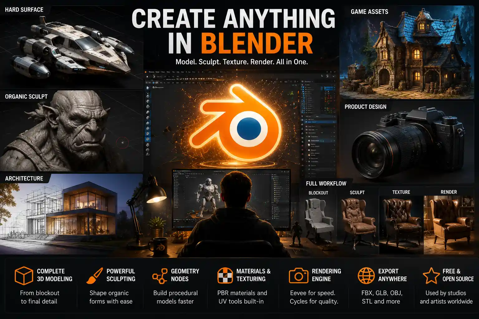 Can You Make 3D Models in Blender?