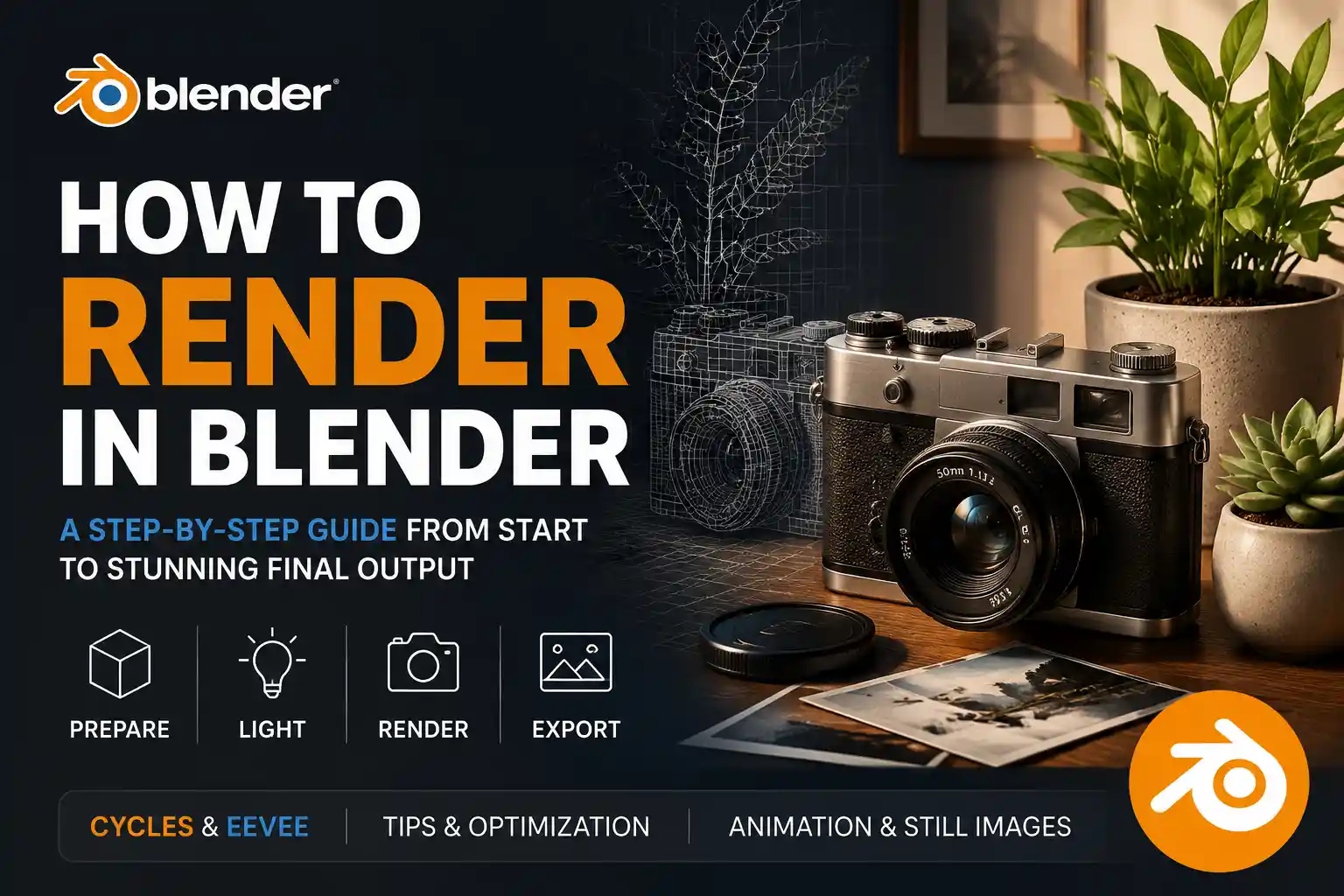 How to Render a 3D Model in Blender: Step-by-Step Guide