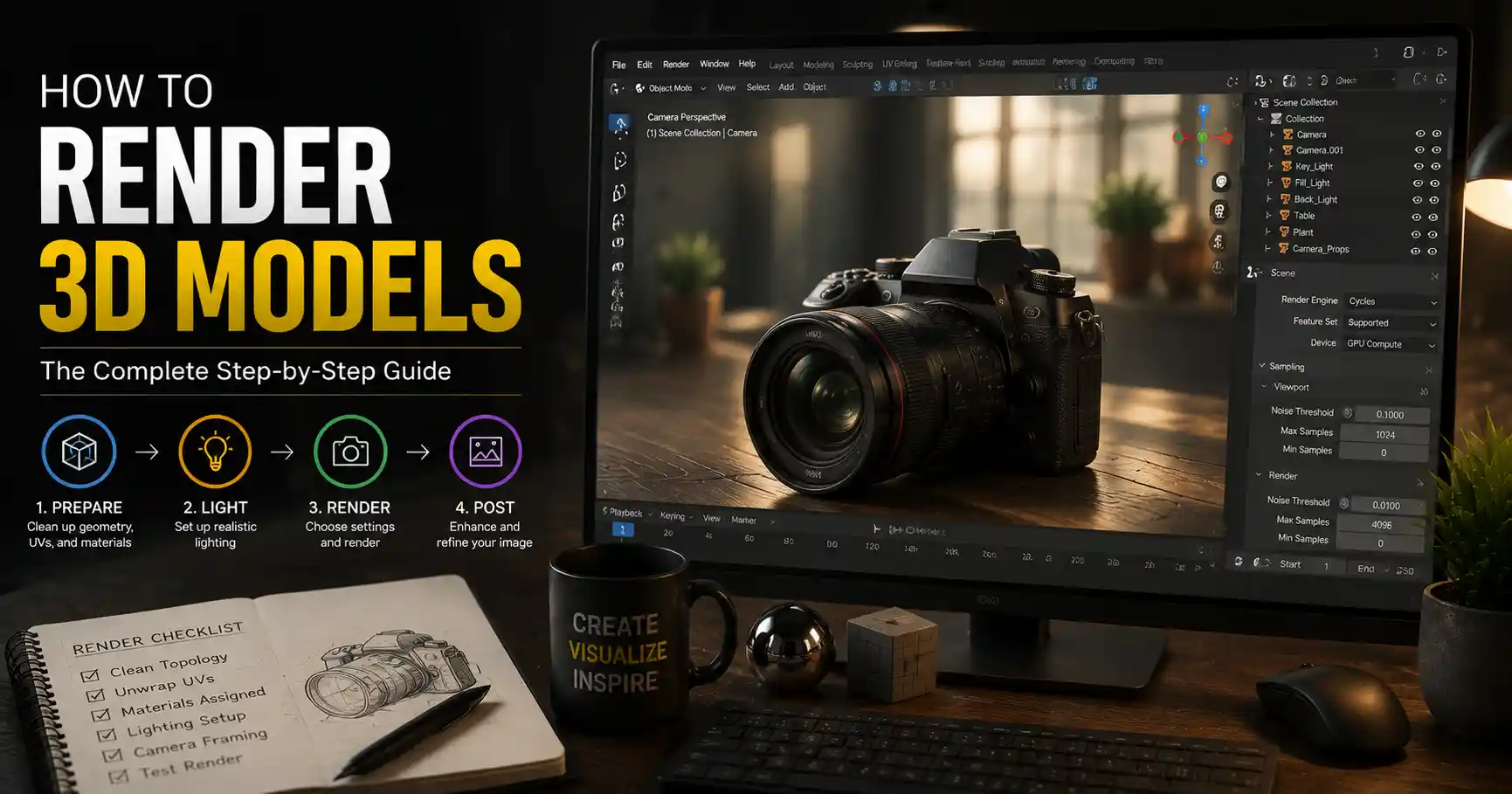 How to Render a 3D Model: A Step-by-Step Beginner's Guide