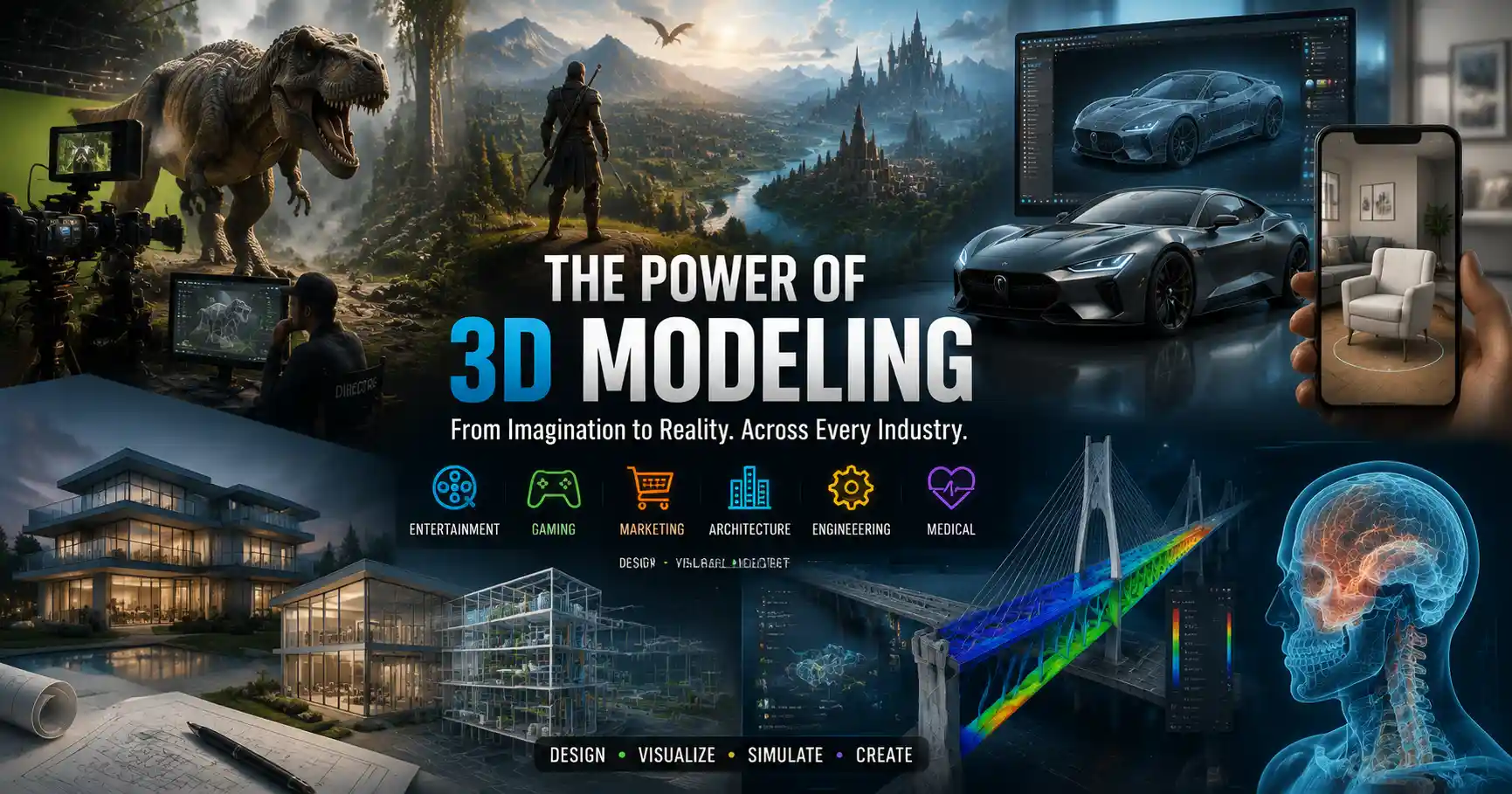 What Is 3D Modeling Used For? Common Real-World Applications