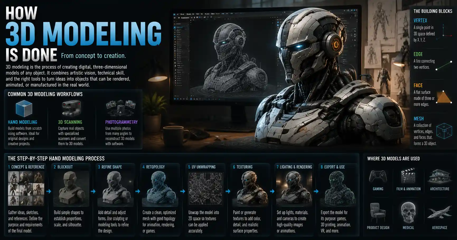 How Are 3D Models Made? A Simple Guide to Creation Workflows