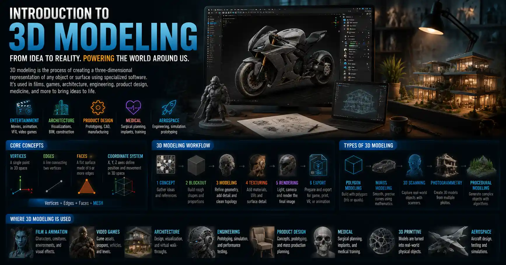Introduction to 3D Modeling: Basics for Beginners