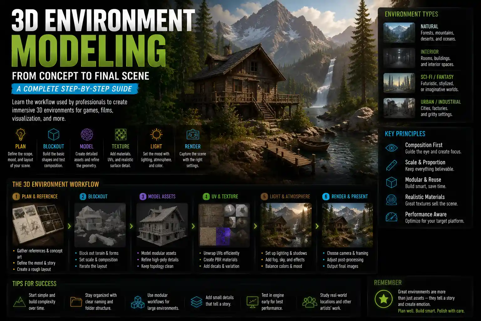 How to Make 3D Environment Models: A Step-by-Step Guide