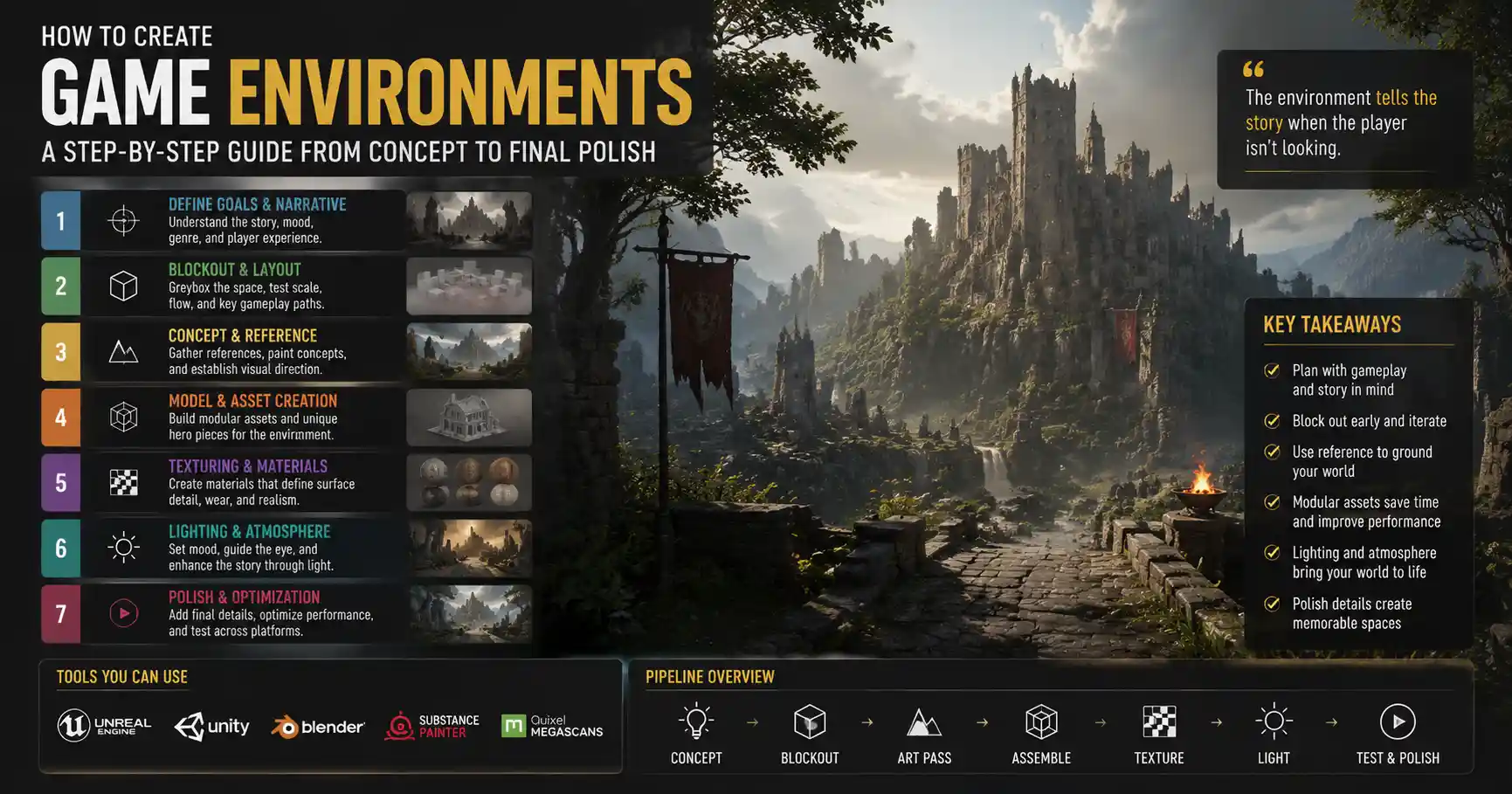 How to Create Immersive Game Environments
