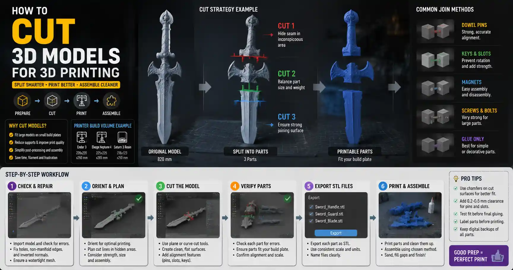 How to Cut 3D Models for 3D Printing: A Simple Guide