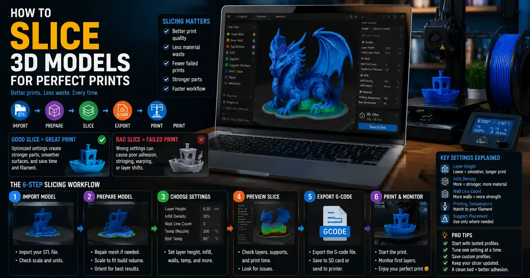 How to Slice 3D Models: A Beginner’s Step-by-Step Guide