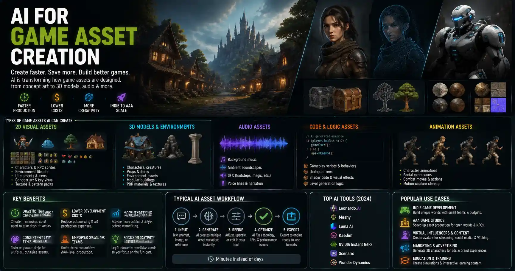 AI for Game Asset Creation: A Practical Guide for Developers