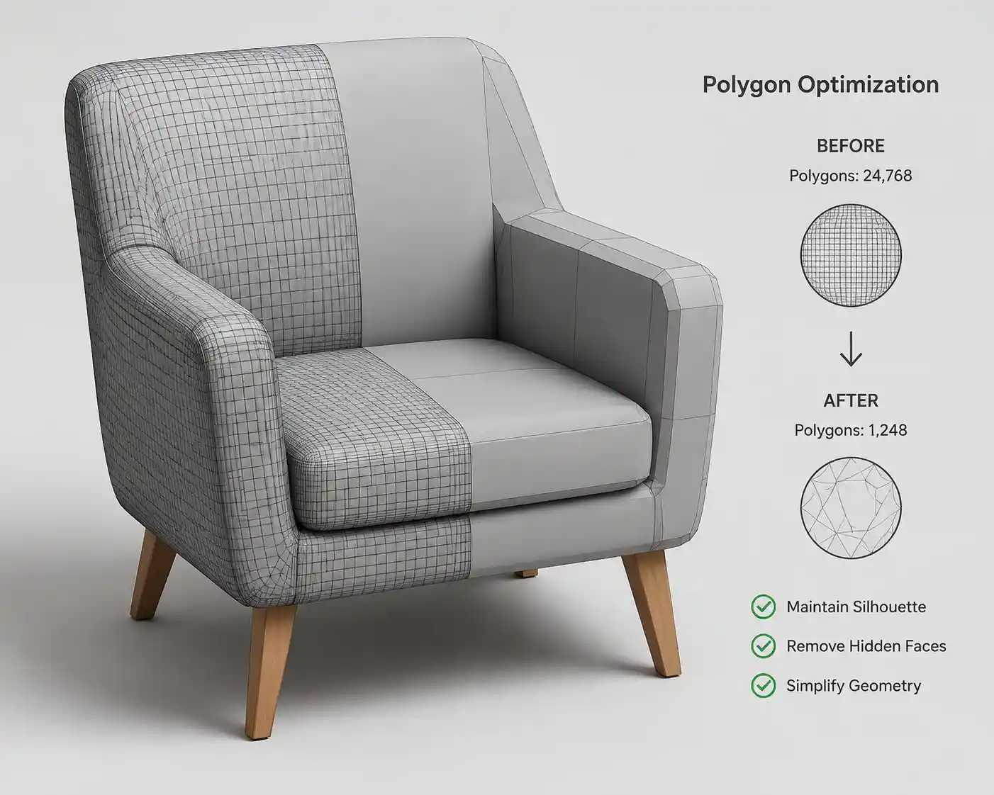 How to Reduce Polygon Count for 3D Models: A Practical Guide