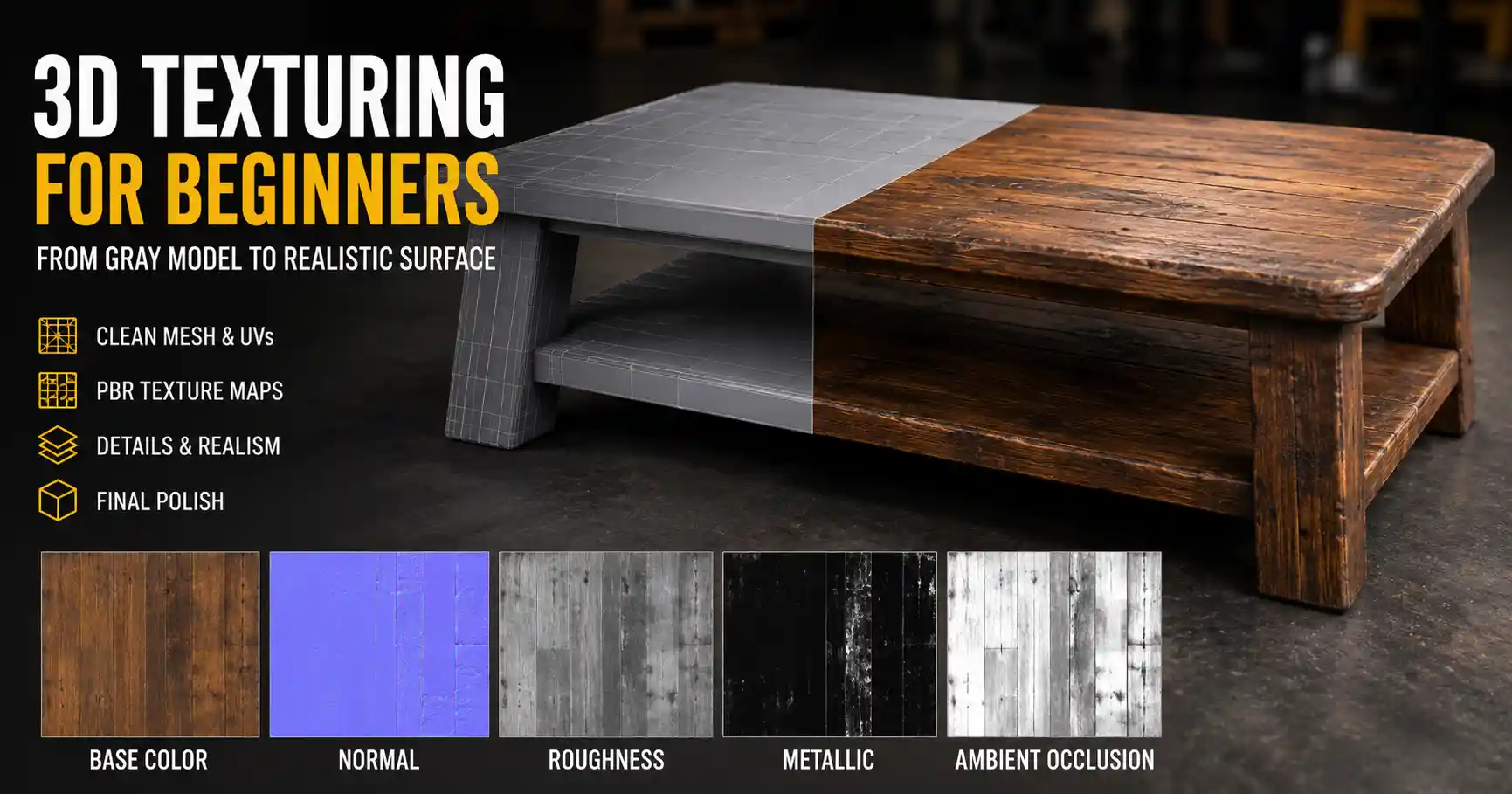 How to Texture 3D Models: A Step-by-Step Beginner Guide