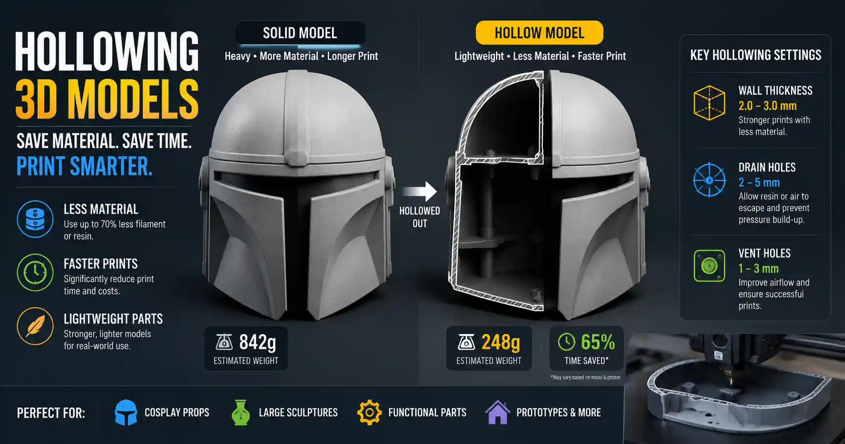 How to Hollow 3D Models: A Step-by-Step Guide for 3D Printing