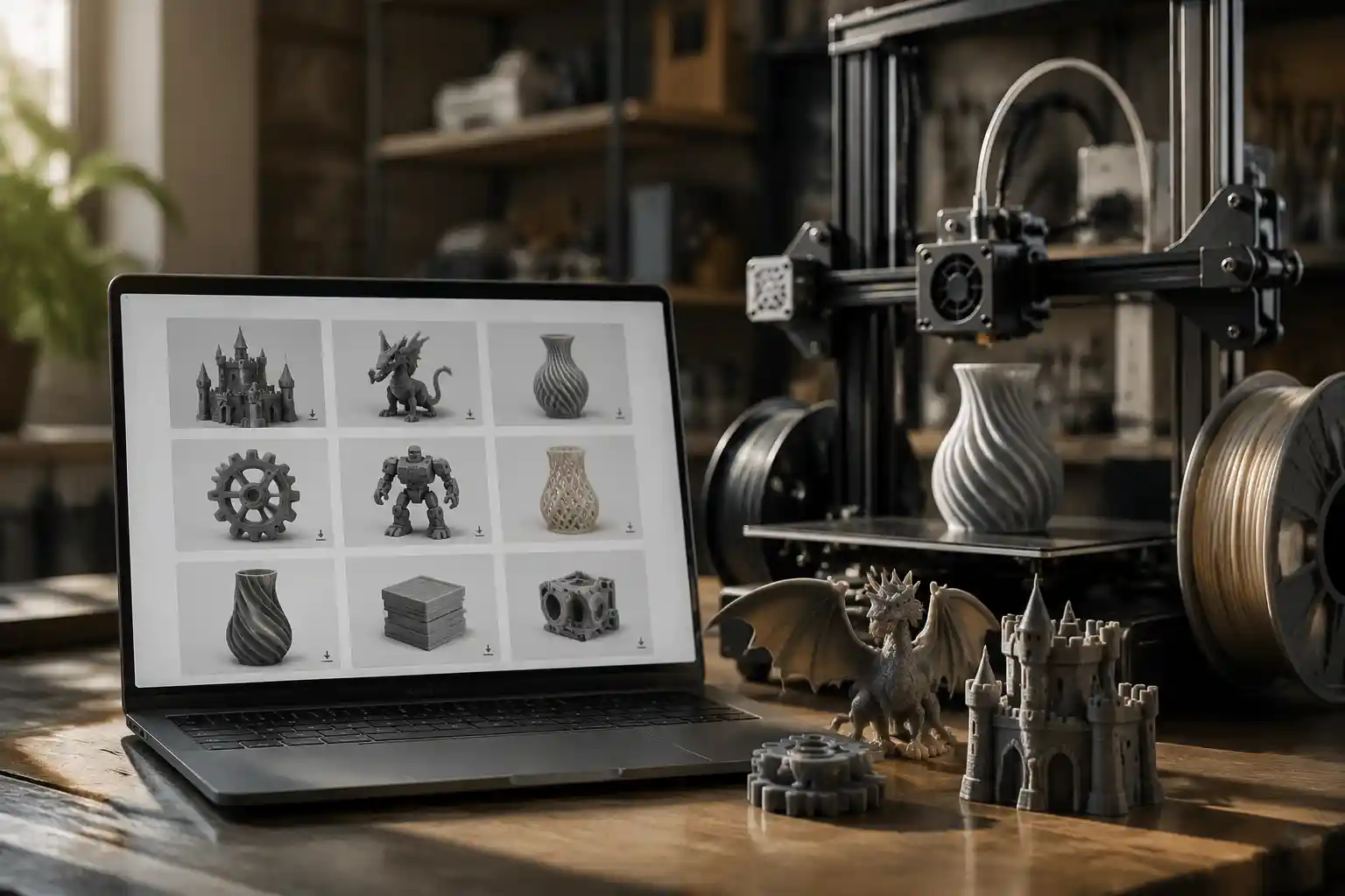 Where to Download Free STL Files for 3D Printing